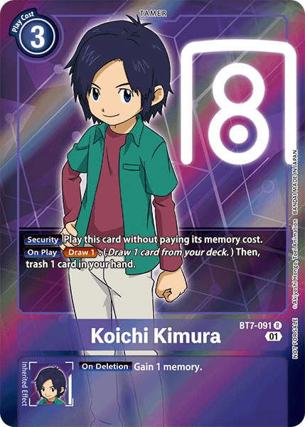 Image of Koichi Kimura [BT7-091] (Alternative Art - Box Topper) [Next Adventure]