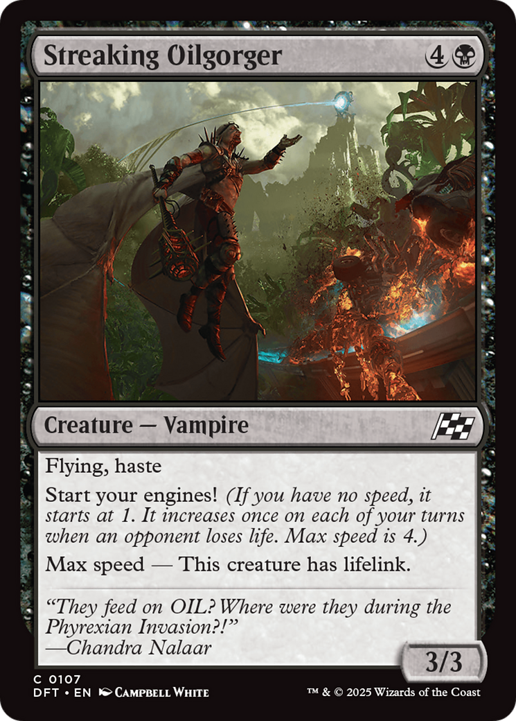Image of Streaking Oilgorger [Aetherdrift]