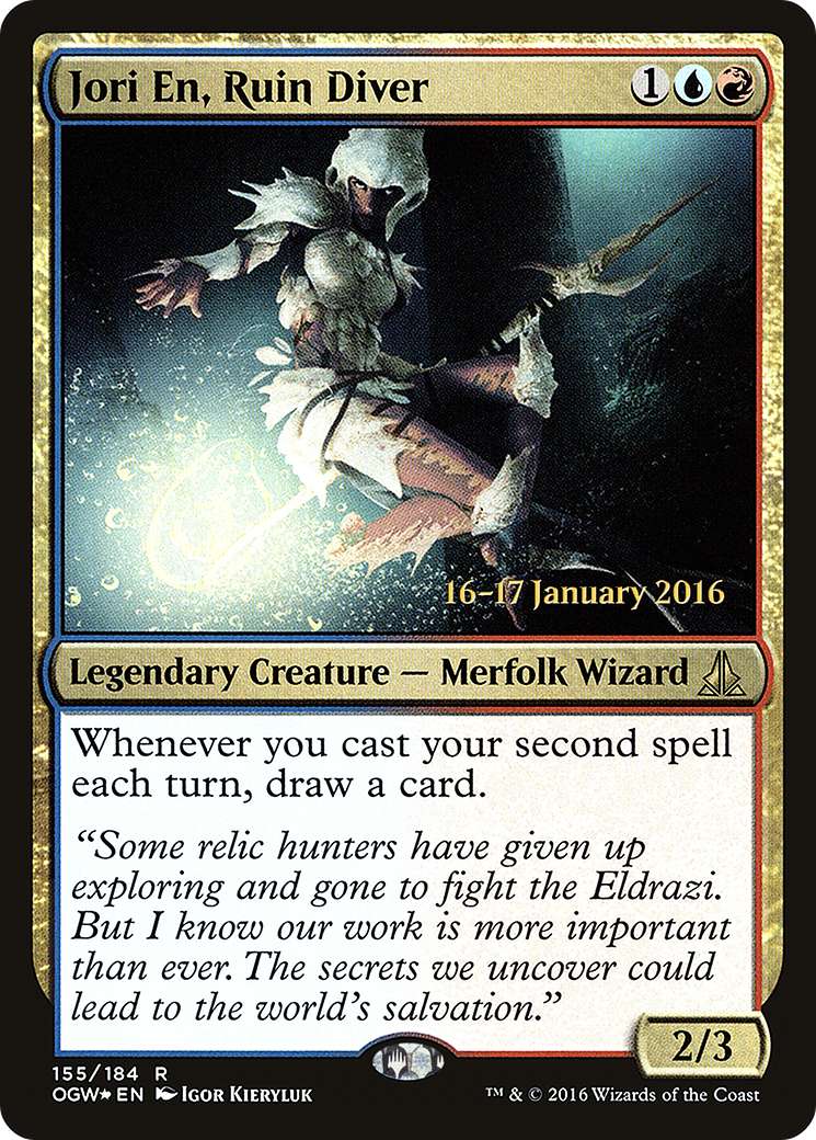 Image of Jori En, Ruin Diver [Oath of the Gatewatch Prerelease Promos]