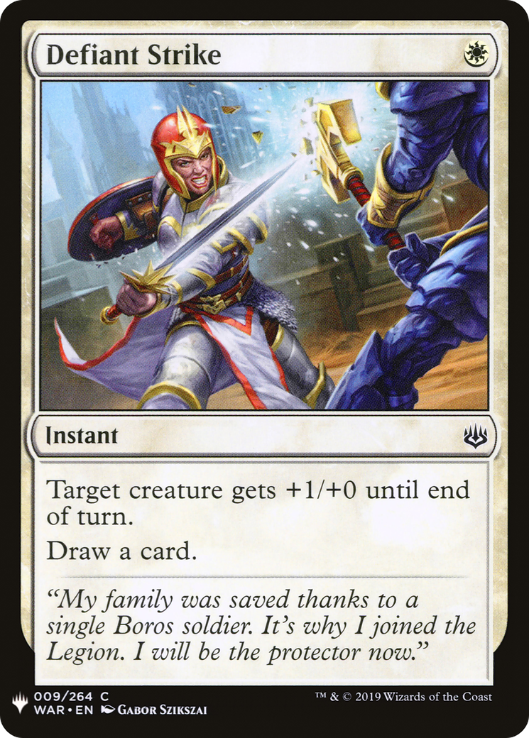 Image of Defiant Strike [Mystery Booster]