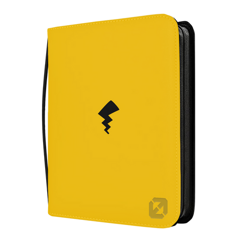 YELLOW TOPLOADER BINDER 3X3 EVORETRO SHIELD+