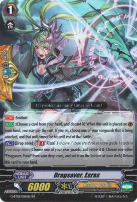 Image of Dragsaver, Esras (G-BT09/014EN) [Divine Dragon Caper]