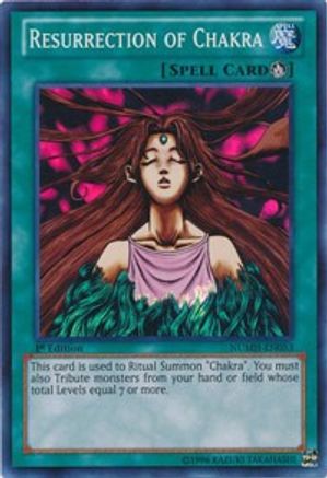 Image of Resurrection of Chakra [NUMH-EN053] Super Rare
