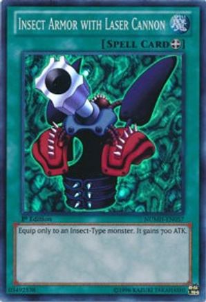 Image of Insect Armor with Laser Cannon [NUMH-EN057] Super Rare