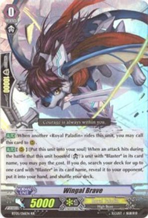 Image of Wingal Brave (AWAKENING OF TWIN BLADES)