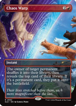 Image of Chaos Warp (SLD-2692) - Secret Lair Drop Series