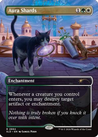 Image of Aura Shards (2694) (SLD-2694) - Secret Lair Drop Series
