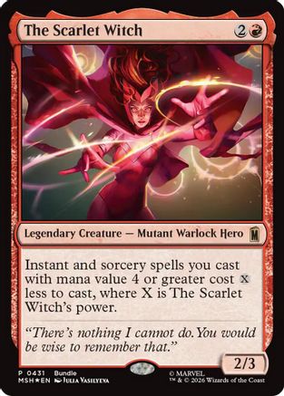 Image of The Scarlet Witch (UMP-431) - Unique and Miscellaneous Promos Foil
