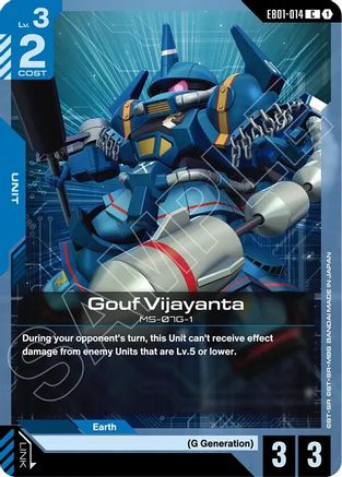 Image of Gouf Vijayanta (EB01-014) - Eternal Nexus