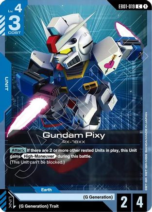 Image of Gundam Pixy (EB01-019) - Eternal Nexus