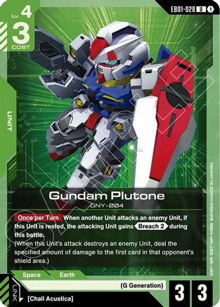 Image of Gundam Plutone (EB01-028) - Eternal Nexus