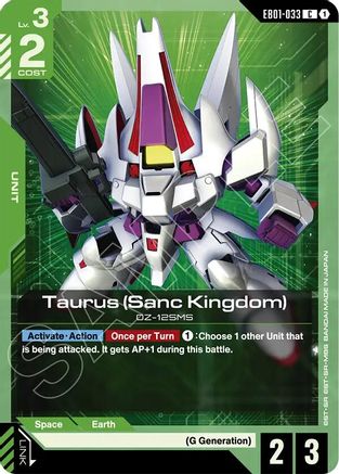 Image of Taurus (Sanc Kingdom) (EB01-033) - Eternal Nexus