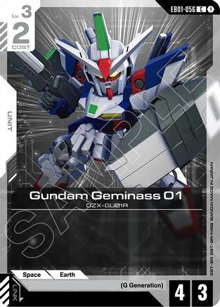 Image of Gundam Geminass 01 (EB01-056) - Eternal Nexus