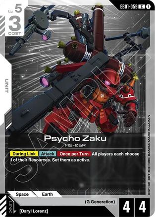 Image of Psycho Zaku (EB01-059) - Eternal Nexus