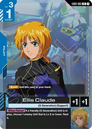 Image of Ellis Claude (EB01-061) - Eternal Nexus Holofoil