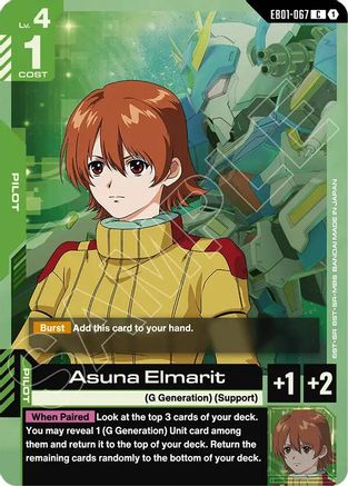 Image of Asuna Elmarit (EB01-067) - Eternal Nexus