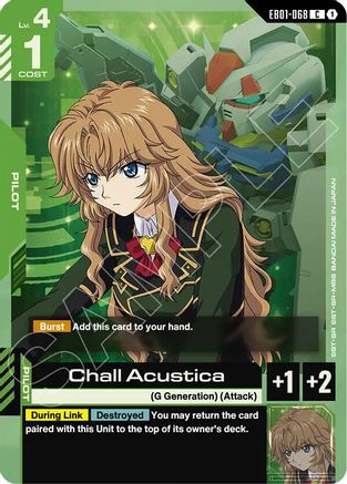 Image of Chall Acustica (EB01-068) - Eternal Nexus