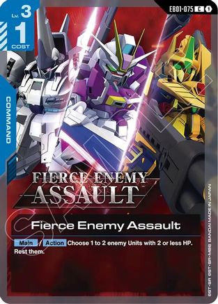 Image of Fierce Enemy Assault (EB01-075) - Eternal Nexus