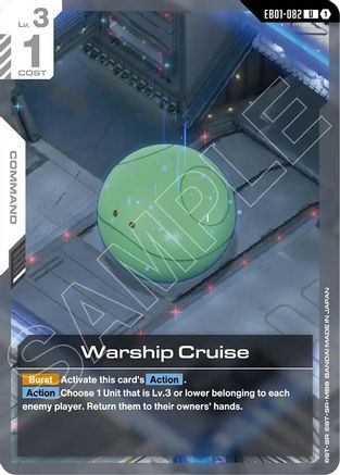 Image of Warship Cruise (EB01-082) - Eternal Nexus
