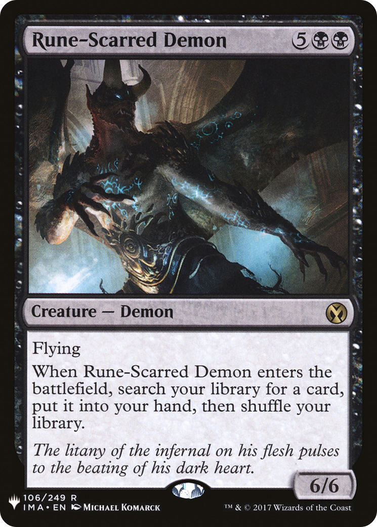 Image of Rune-Scarred Demon [Mystery Booster]