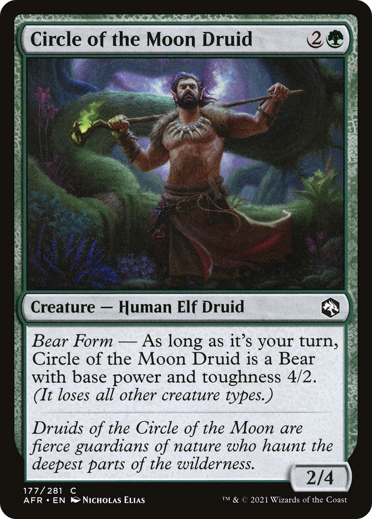 Image of Circle of the Moon Druid [Dungeons & Dragons: Adventures in the Forgotten Realms]