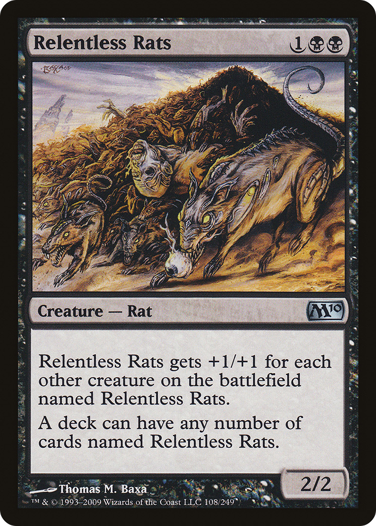 Image of Relentless Rats [Magic 2010]
