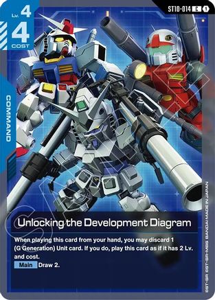 Image of Unlocking the Development Diagram (ST10-014) - Starter Deck 10 Generation Pulse