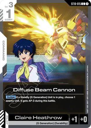 Image of Diffuse Beam Cannon (ST10-015) - Starter Deck 10 Generation Pulse