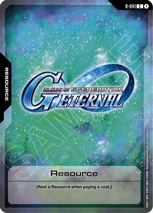Image of Resource (R-041) (R-041) - Starter Deck 10 Generation Pulse