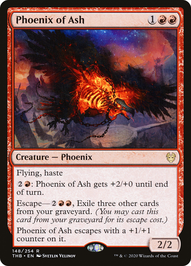 Image of Phoenix of Ash [Theros Beyond Death]