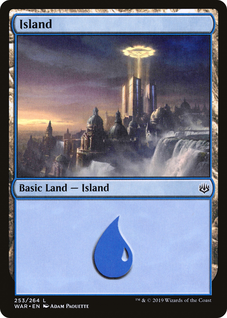 Image of Island (253) [War of the Spark]