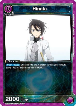 Image of Hinata (031) (Box Topper Foil) (UE20BT/TSK-2-031) - UE20BT That Time I Got Reincarnated as a Slime Foil