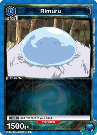 Image of Rimuru (050) (Box Topper Foil) (UE20BT/TSK-1-050) - UE20BT That Time I Got Reincarnated as a Slime Foil