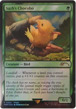 Image of Sazh's Chocobo (UMP-001) - Unique and Miscellaneous Promos Foil