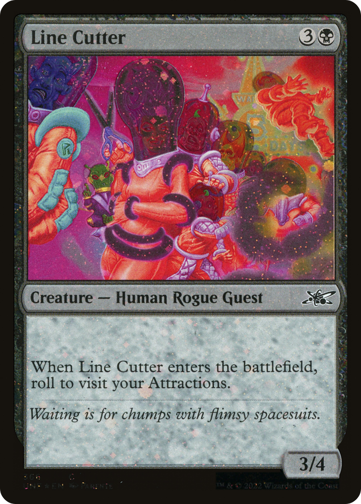 Image of Line Cutter (Galaxy Foil) [Unfinity]