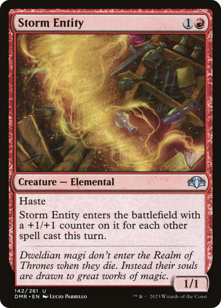 Image of Storm Entity [Dominaria Remastered]