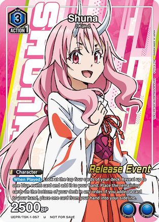 Image of Shuna (Release Event Participant) (UEPR/TSK-1-057) - UE20BT That Time I Got Reincarnated as a Slime Release Event Cards