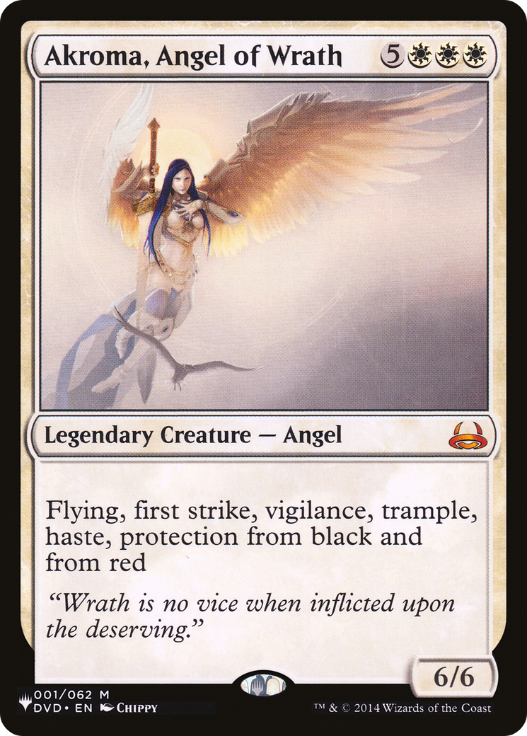Image of Akroma, Angel of Wrath [The List]