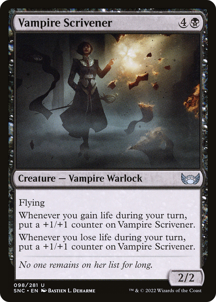 Image of Vampire Scrivener [Streets of New Capenna]