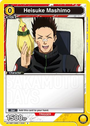 Image of Heisuke Mashimo (Box Topper Foil) (UE19BT/SMD-1-004) - UE19BT SAKAMOTO DAYS Foil