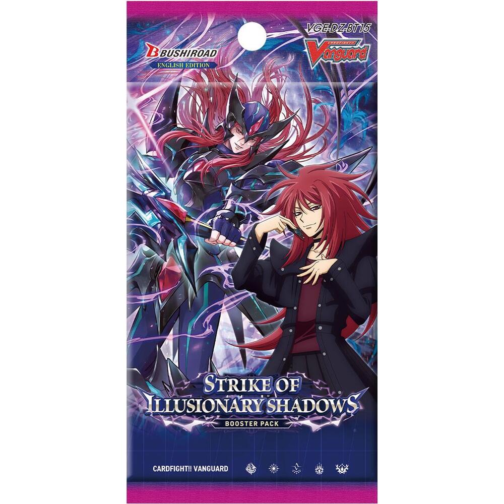Image of Cardfight Vanguard - VGE-DZ-BT015 - Strike of Illusionary Shadows BOOSTER PACK  - Cardfight Vanguard