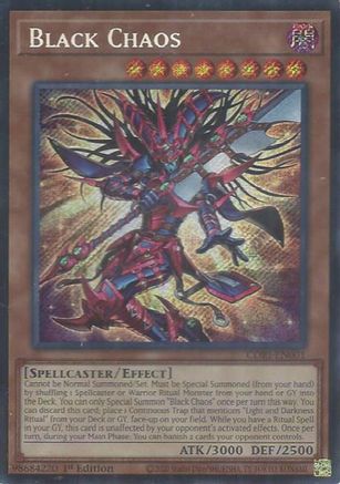 Image of Black Chaos (CORI-EN001) - Chaos Origins 1st Edition