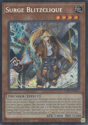 Image of Surge Blitzclique (CORI-EN011) - Chaos Origins 1st Edition