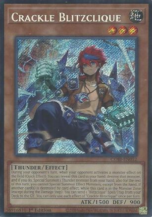 Image of Crackle Blitzclique (CORI-EN012) - Chaos Origins 1st Edition