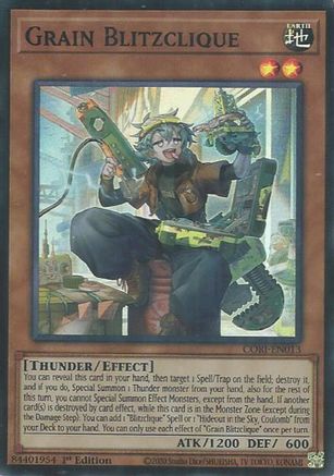 Image of Grain Blitzclique (CORI-EN013) - Chaos Origins 1st Edition