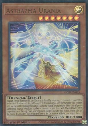 Image of Astrazma Urania (CORI-EN023) - Chaos Origins 1st Edition