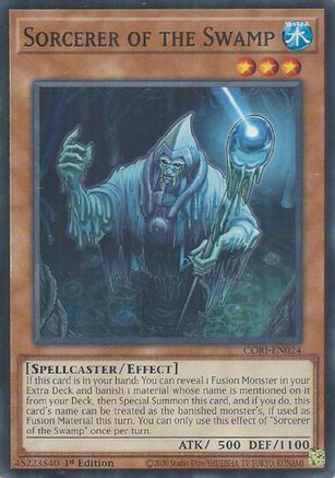 Image of Sorcerer of the Swamp (CORI-EN024) - Chaos Origins 1st Edition