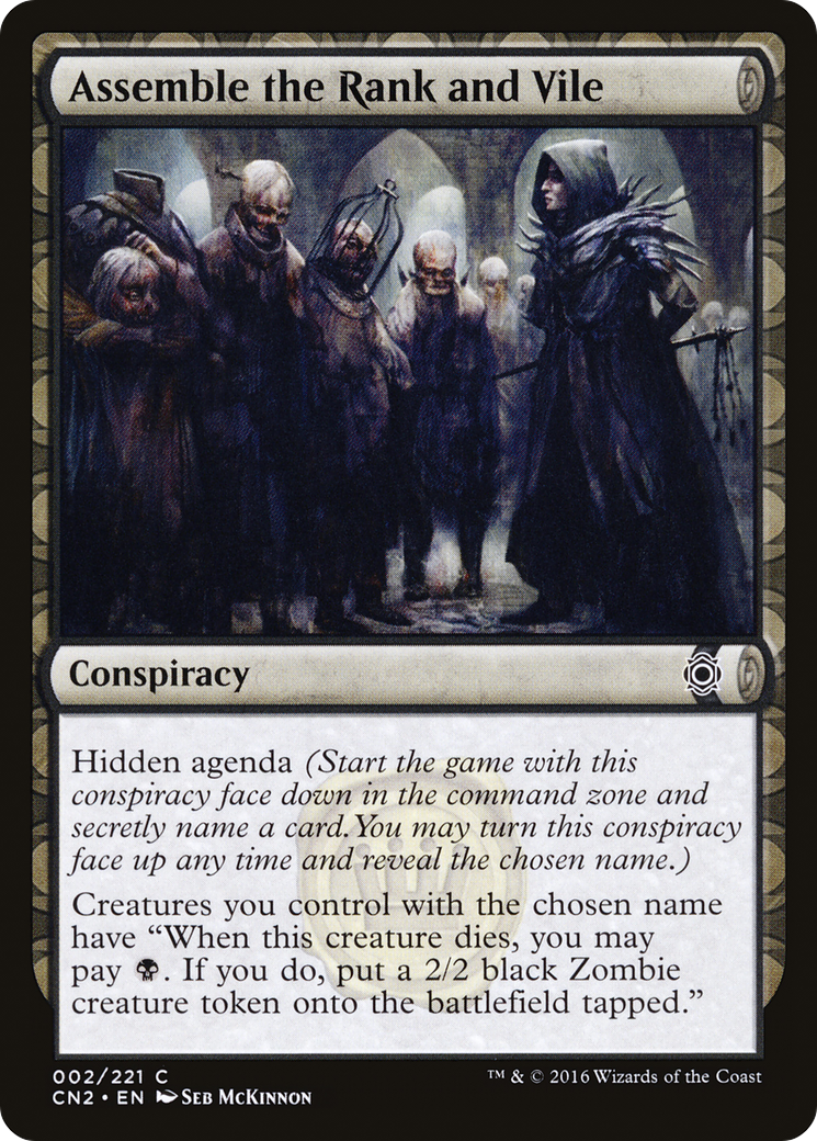 Image of Assemble the Rank and Vile [Conspiracy: Take the Crown]