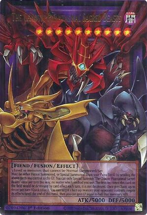 Image of The Chaotic Phantasmal Sacred Beasts (CORI-EN029) - Chaos Origins 1st Edition