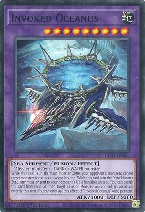 Image of Invoked Oceanus (CORI-EN032) - Chaos Origins 1st Edition